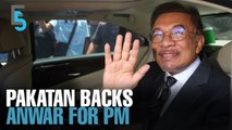 EVENING 5: Pakatan endorses Anwar as PM