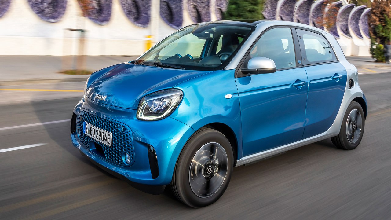 smart forfour – Facelift for the small electric city car