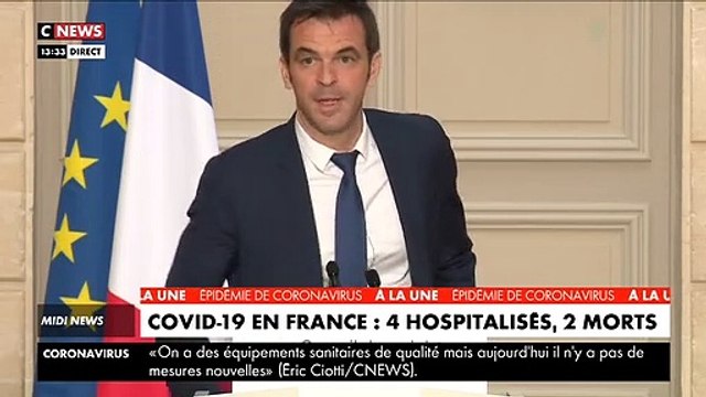 Coronavirus - Olivier Véran, ministre des Solidarités et de la santé: Il n'y a pas de malade identifié à Turin. Il n'a pas lieu d'empêcher les supporters italiens de se rendre à ce match de football