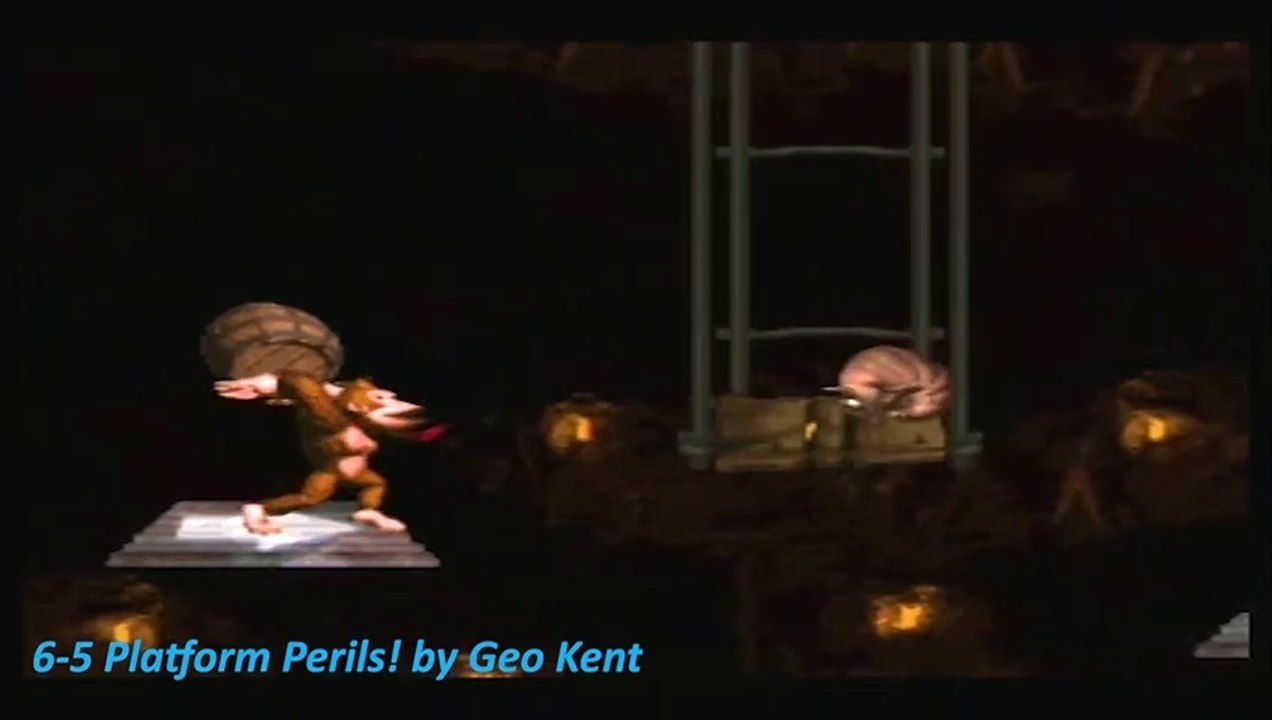 Donkey Kong Country 6-5 Platform Perils!