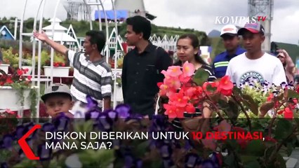 Diskon Tiket Pesawat ke 10 Destinasi Mencapai 50 Persen