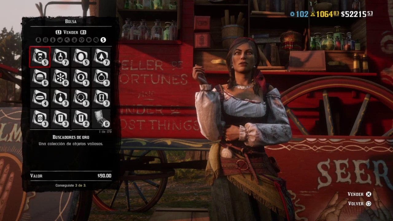 Red Dead Redemption 2 Online Localización de Objetos Colección De Buscadores De Oro (Nuevas Ubicaciones de la colección)