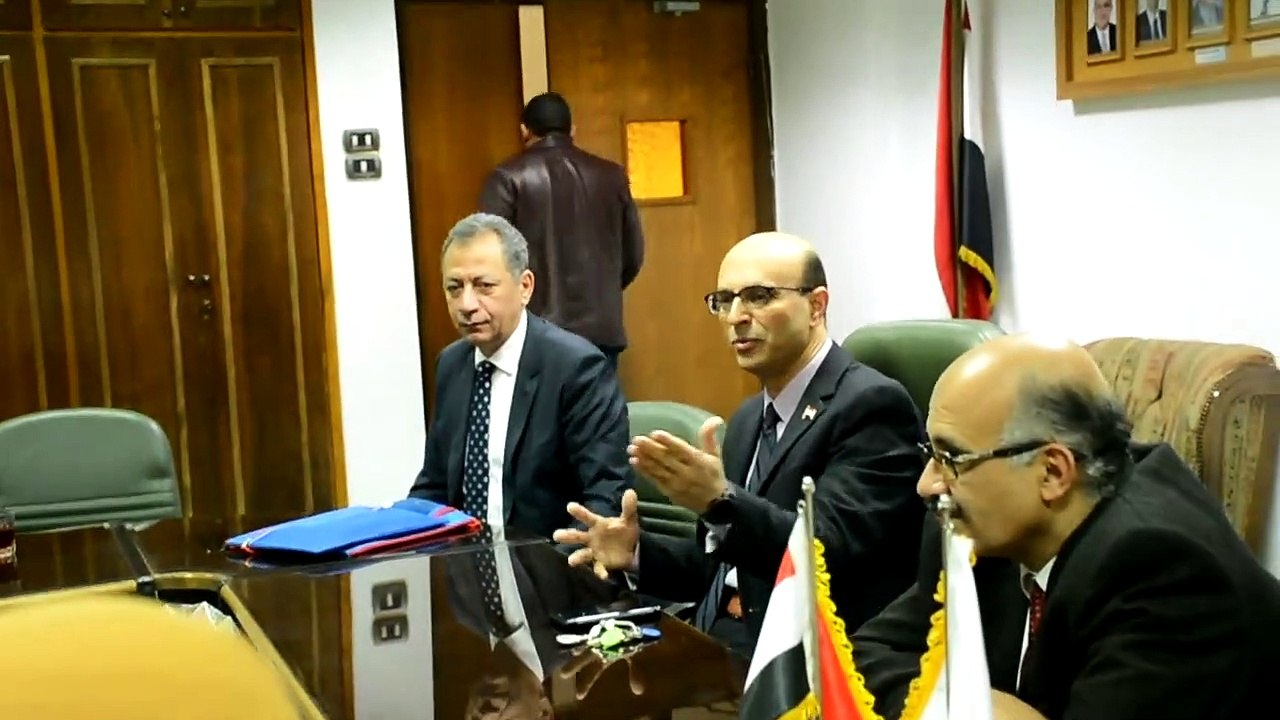 جامعة أسيوط تستقبل وفد من الجامعتين الإيطالية والرومانية لتطوير التعليم العالى