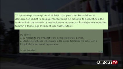 Tubimi më 2 Mars/ Basha i 'bindet' Metës, urdhër strukturave të partisë: Të mbështesim presidentin!
