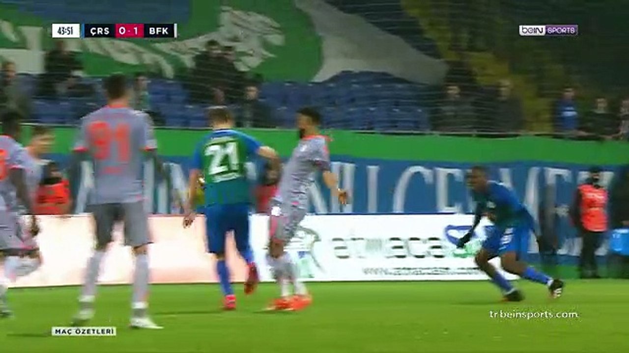 Çaykur Rizespor 1-2 Medipol Başakşehir Maçın Geniş Özeti ve Golleri