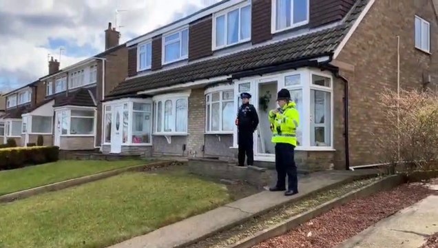 Police at scene of property at Satley Gardens in Sunderland