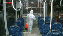 Van'da koronavirüs önlemi: Toplu taşıma araçları ilaçlanıyor