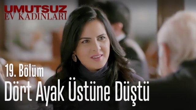 Zeliş dört ayak üstüne düştü - Umutsuz Ev Kadınları 19. Bölüm