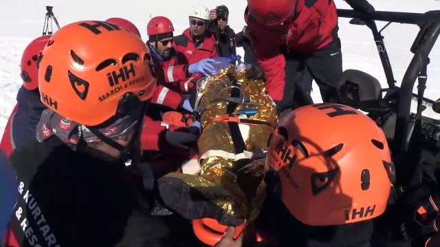 Erciyes Kayak Merkezi'nde çığ tatbikatı yapıldı - KAYSERİ