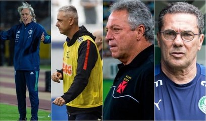 A classificação dos técnicos da Série A em 2020