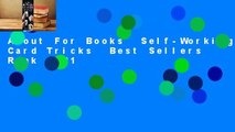 About For Books  Self-Working Card Tricks  Best Sellers Rank : #1
