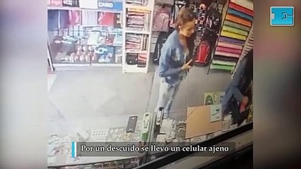 Ensenada: aprovechó un descuido para robar un celular