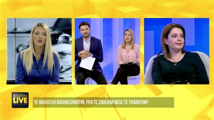 Ina e Për’Puthen”,do ta ndiqja partnerin, për të zbuluar se më tradhton-Shqipëria Live,26Shkurt2020