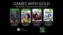 Xbox Games with Gold | Official March 2020 Overview