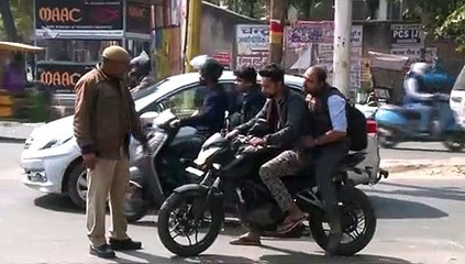 आगरा -शहर भर में चला संघन चेकिंग अभियान