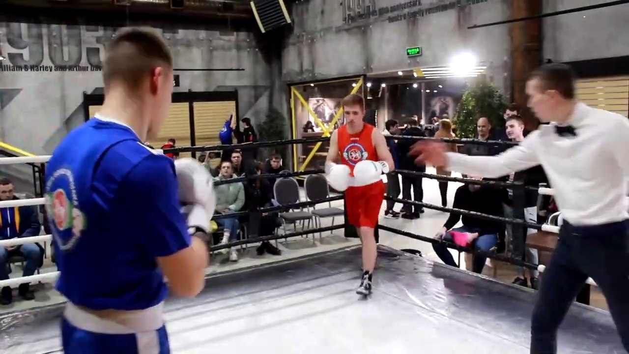 Boxing. Fight 1. Ranked fights are not professionals. Kazan 23-02-2020