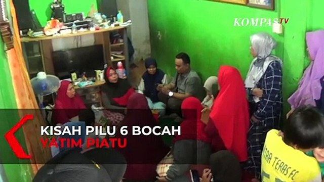 Viral! Kisah Pilu 6 Anak Jadi Yatim Piatu, Ayah dan Ibu Meninggal di Hari yang Sama