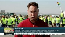 España: trabajadores del campo denuncian alza de costos de producción