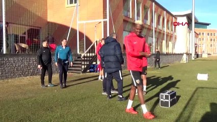 Spor hes kablo kayserispor, göztepe maçı hazırlıklarına devam etti
