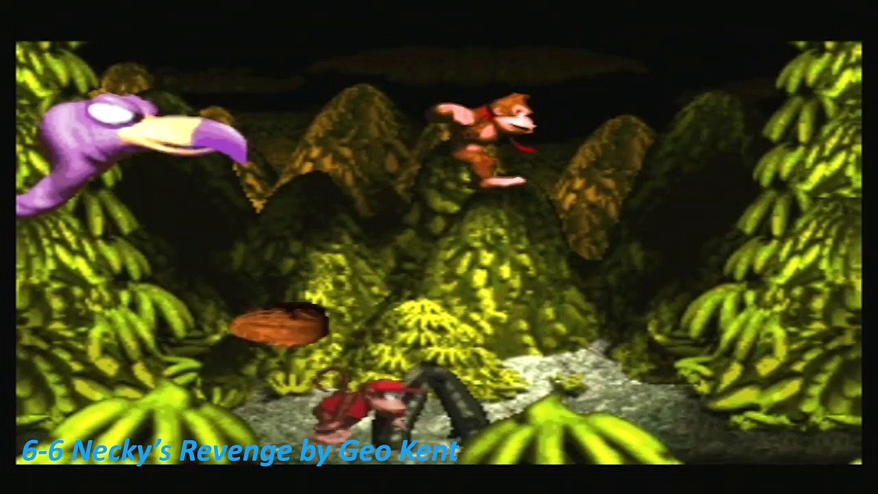 Donkey Kong Country 6-6 Necky's Revenge