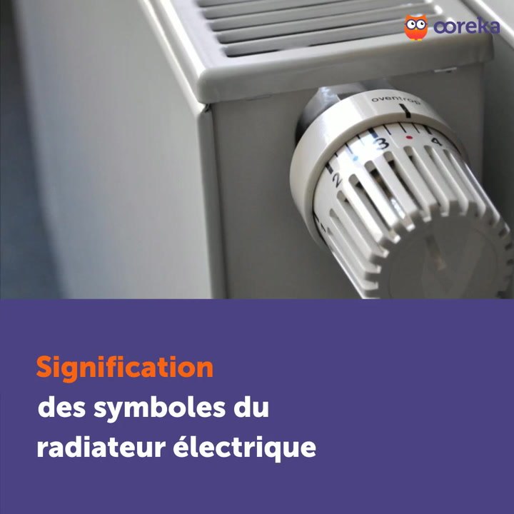 Signification des symboles du radiateur électrique - Vidéo Dailymotion