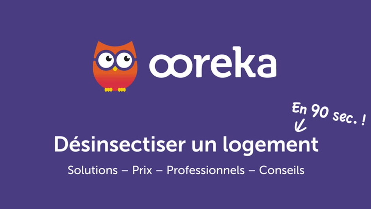 Désinsectiser un logement
