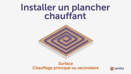 Installer un plancher chauffant