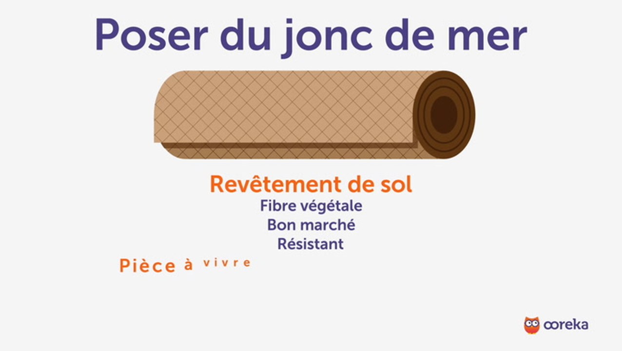 Poser du jonc de mer