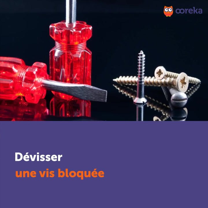 Dévisser une vis bloquée