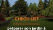 Check-list du jardin à l'arrivée du printemps