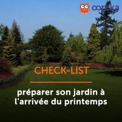 Check-list du jardin à l'arrivée du printemps