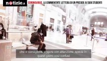 Coronavirus, la commovente lettera di un preside ai suoi studenti | Notizie.it