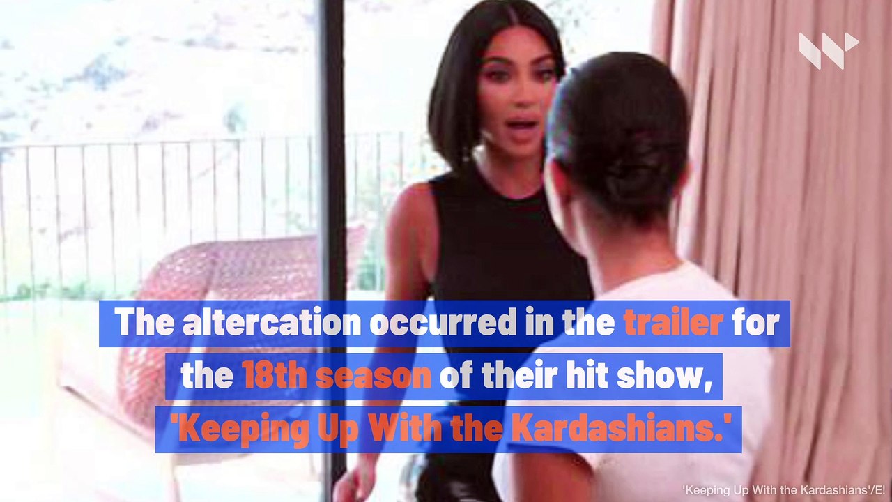 Kim and Kourtney Kardashian Fight on Upcoming Season of 'KUWTK'