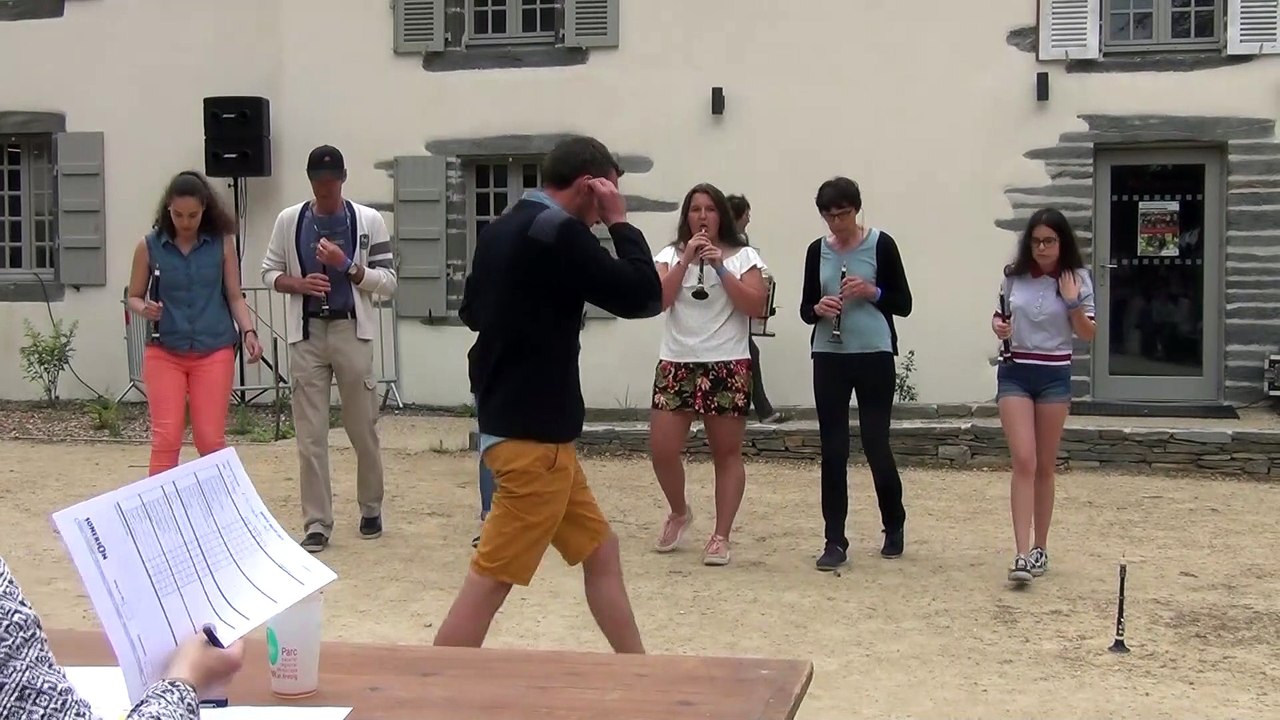 Concours de bombarde à Menez-meur 2019