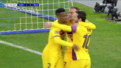 Résumé : Naples 1-1 Barcelone - Ligue des champions 8e de finale aller