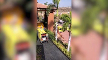 Así transcurre el día para los aislados en el hotel de Adeje