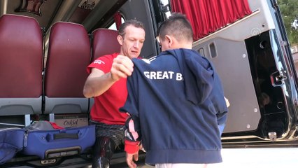 Yabancı sporcu ve sanatçılar, Suriyeli engelli çocukları ziyaret etti - HATAY