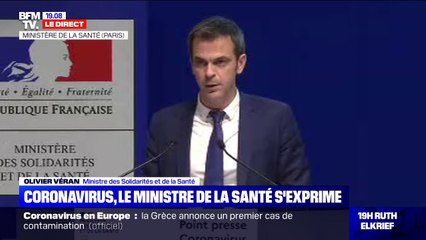 Olivier Véran: "Une personne qui n'a pas de symptôme n'a pas à porter de masque"