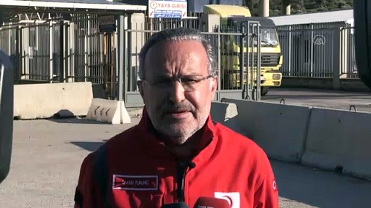Türk Kızılayı Genel Başkan Yardımcısı Turunç'tan İdlib'e yapılacak briket evlere ilişkin açıklama - HATAY