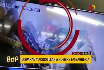 Callao: disparan y acuchillan a hombre en barbería en presunto ajuste de cuentas