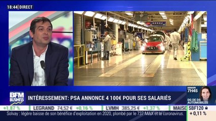 Intéressement: PSA annonce 4 100 euros pour ses salariés - 26/02