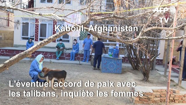 Accord de paix avec les talibans: Une Afghane craint de ne plus avoir le droit de travailler