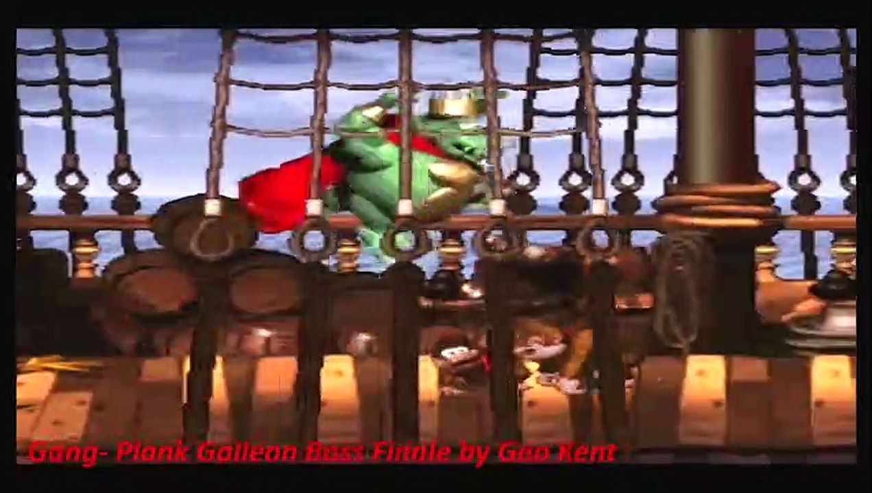 Donkey Kong Country 7-Boss Finale, Gang-Plank Galleon