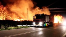 Φωτιά στον Ορχομενό. Κινδύνεψαν σπίτια