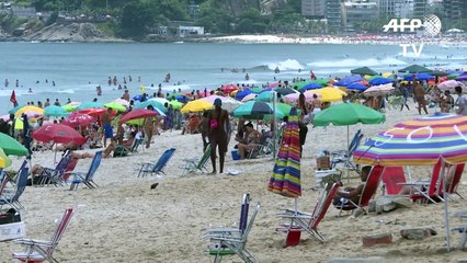Turistas no Brasil ainda não estão preocupados