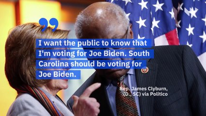 Joe Biden Secures Endorsement From Rep. Jim Clyburn