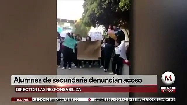 Director de secundaria en Cuautitlán señala a alumnas de provocar