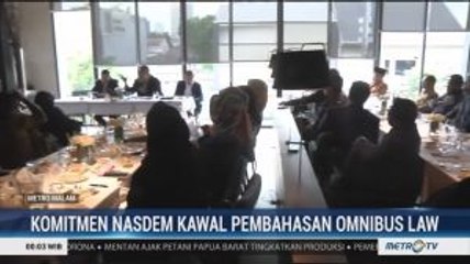 NasDem Gelar Rapat Pleno Bahas Omnibus Law