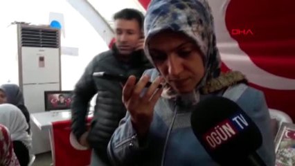 Diyarbakır cumhurbaşkanı erdoğan hdp önündeki aileleri telefonla aradı