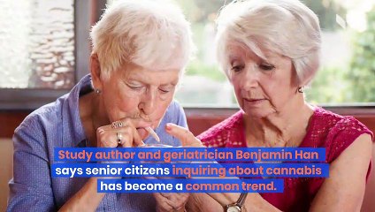 More US Seniors Are Smoking Marijuana, Study Says